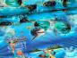 Mobile Preview: Baumwolljersey Maritim Hai California Insel Blau